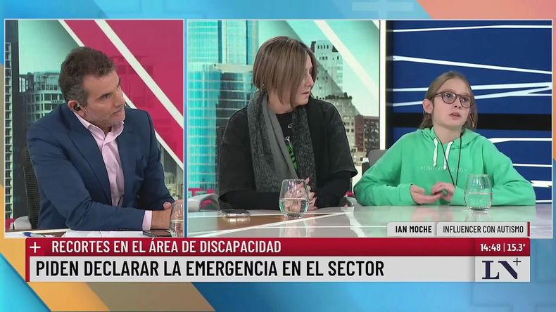 Ian Moche, el niño autista de 12 años agraviado por Javier Milei