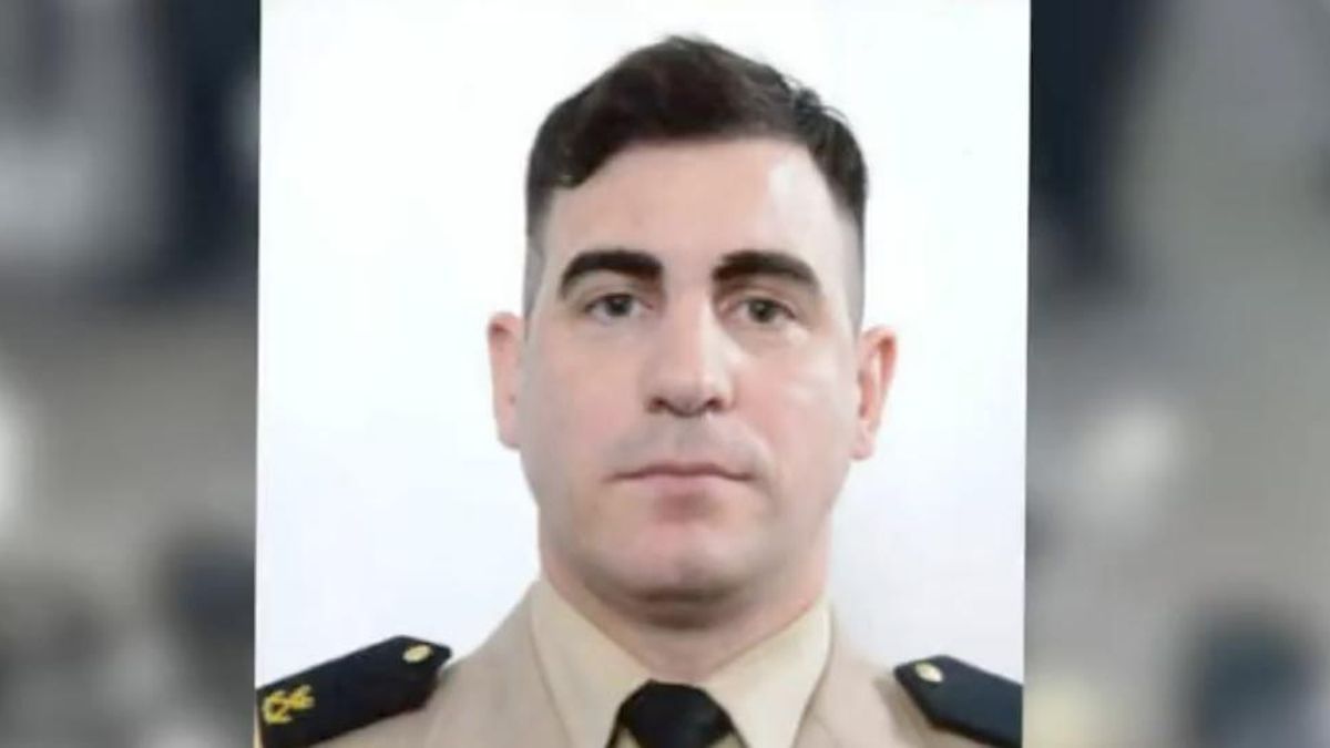 El prefecto Sebastián Martínez, quien le disparó en el ojo a Jonathan Navarro.